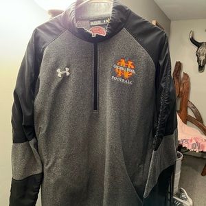 Under armor football quarter zip